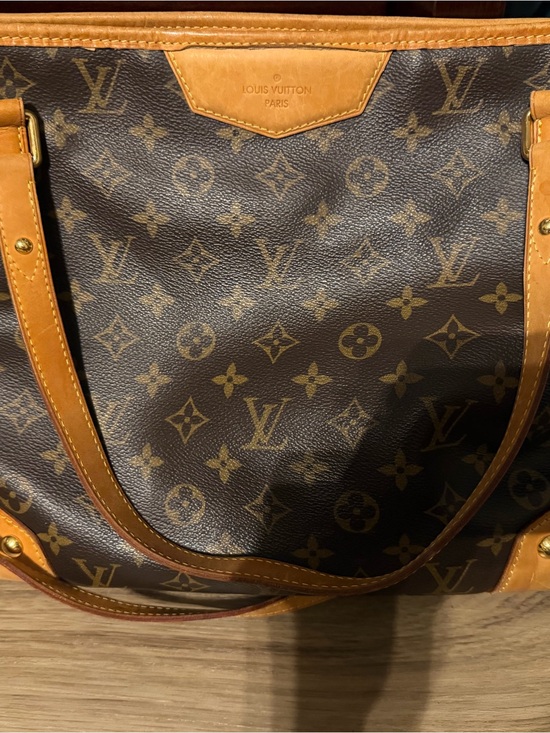 Louis Vuitton Handbags - Louis Vuitton Estrela MM Leather Interior Tag in Tan and Beige
